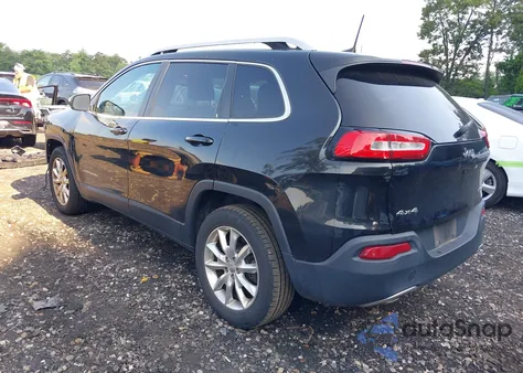 2016 Jeep Cherokee Limited z USA, uszkodzony, nr VIN 1C4PJMDB9GW211462